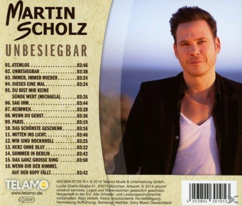 Martin Scholz - Unbesiegbar  - (CD)
