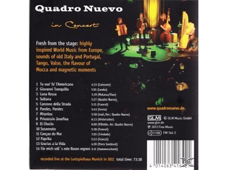 Thumbnail - Quadro Nuevo - In Concert (CD)