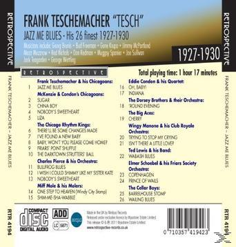 Frank Teschemacher - Jazz Me Blues  - (CD)