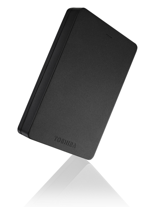TOSHIBA Canvio Alu Festplatte, 2 TB HDD, 2,5 Zoll, extern, Schwarz