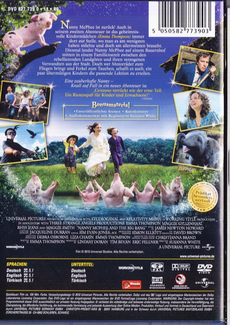 DVD-Cover. Szene mit Kindern und Schweinen auf einer Wiese. Verschiedene Bilder und Text.