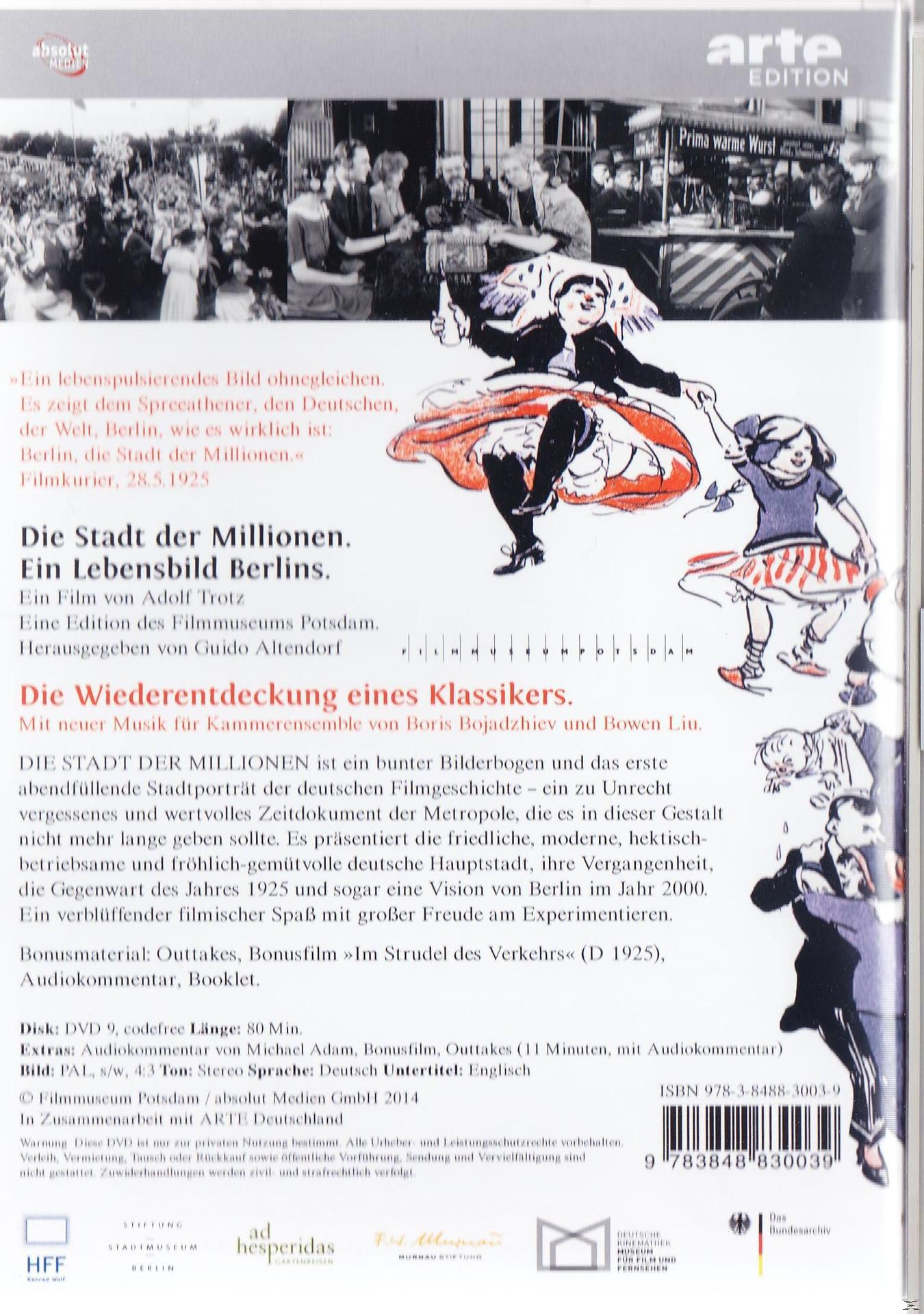 STADT DER MILLIONEN DVD