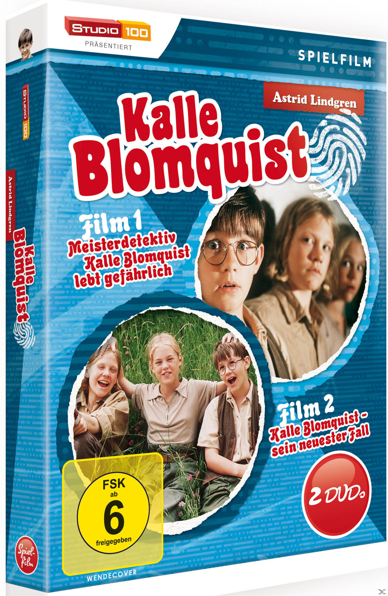 Kalle Blomquist Box DVD