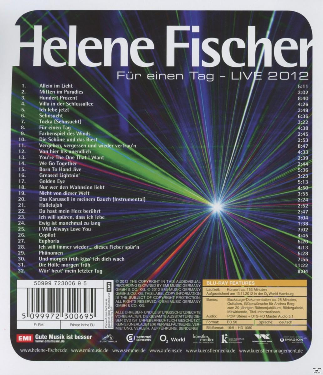 DVD-Cover mit lila und blauem Hintergrund. Der Name des Künstlers steht oben, darunter eine Titelliste.