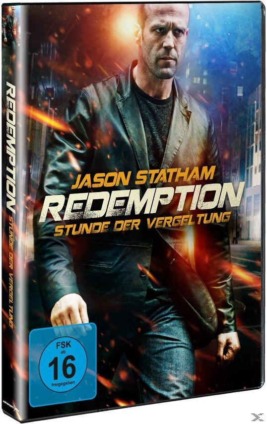 DVD-Cover für 'Redemption' mit Jason Statham und Filmtitel.