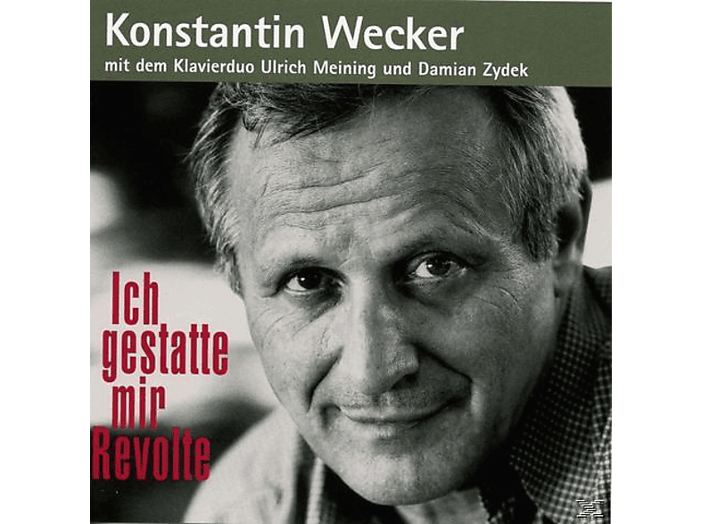 Konstantin Wecker – Ich gestatte mir Revolte – (CD)