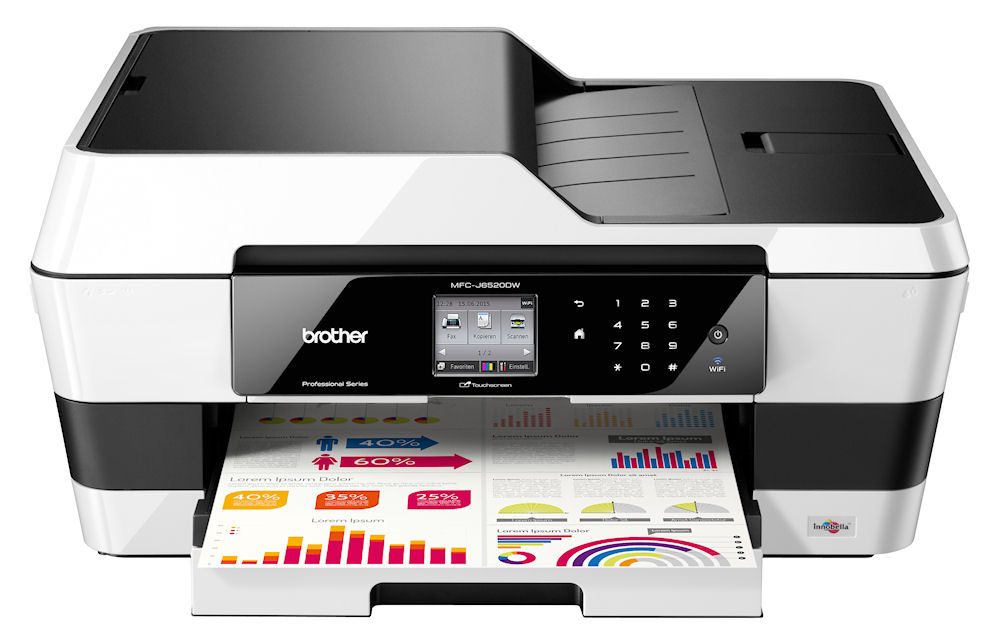 BROTHER MFC-J6520DW 4-in-1 Tinten-Multifunktionsdrucker