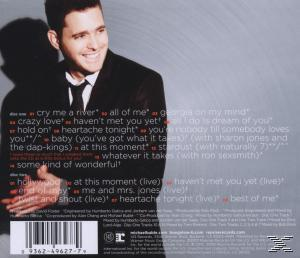 Rückseite des Michael Bublé-Albums mit Titelliste und Details des Albums.
