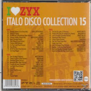 Rückseite einer CD, orangefarbener Hintergrund mit Titelliste und stilisiertem Gebäude.