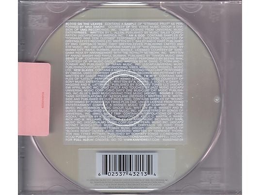 Kanye West - Yeezus CD