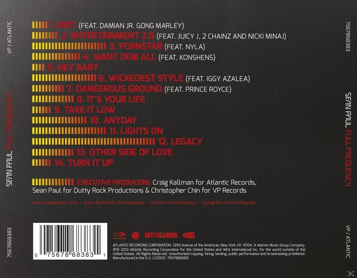 Sean Paul - Full Frequency  - (CD)