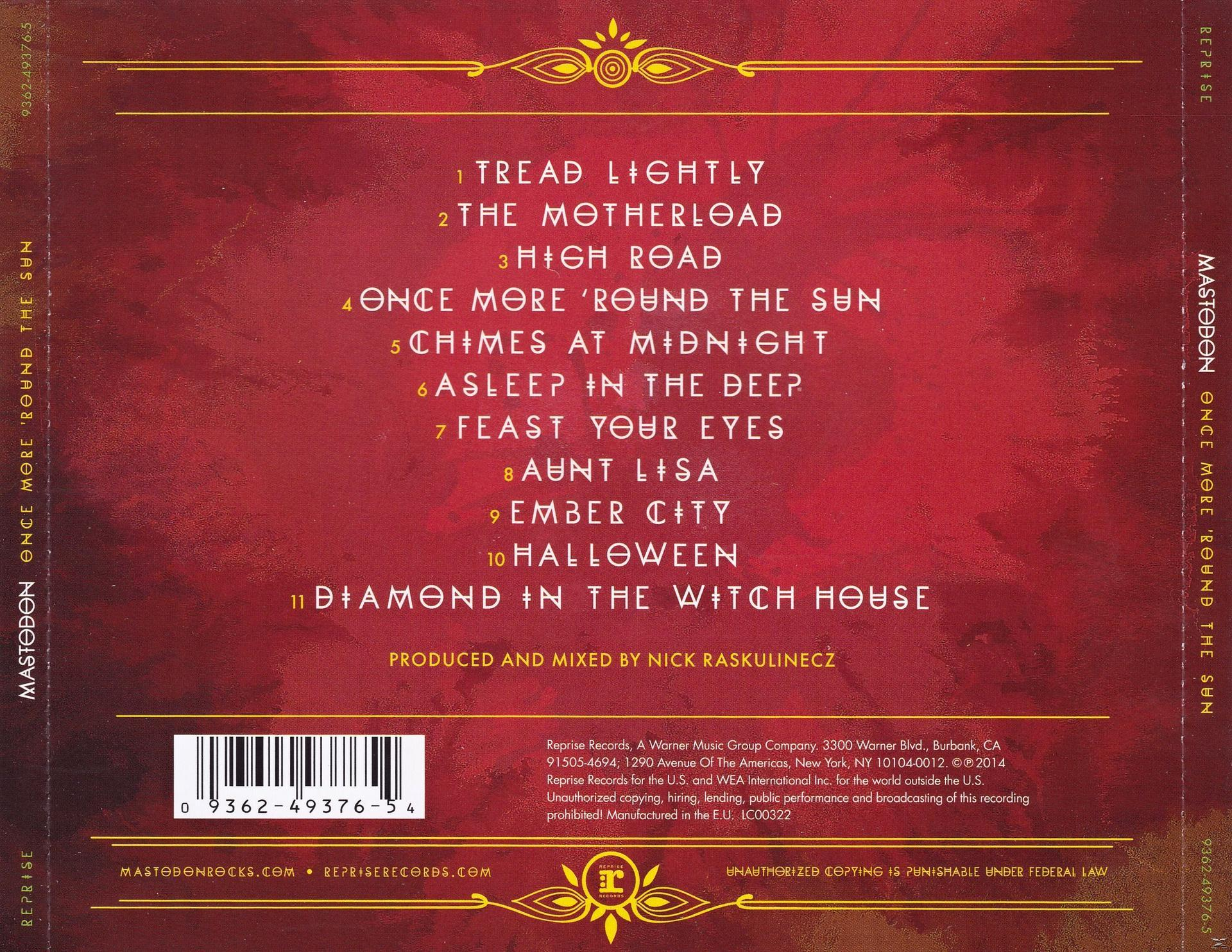 CD-Cover. Titelliste mit rotem Hintergrund.