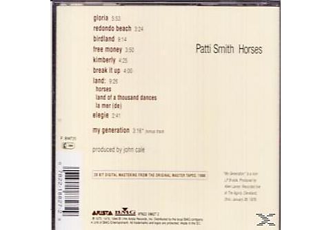Patti Smith - HORSES ... PLUS [CD]