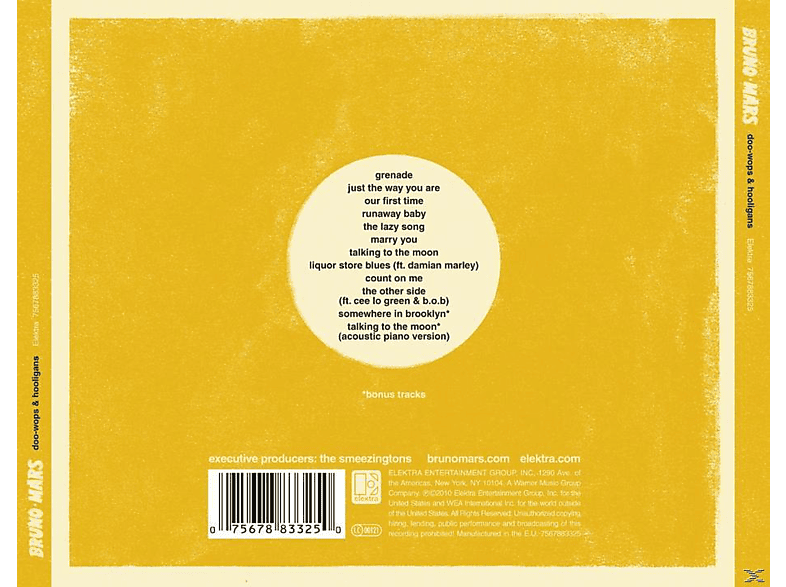 Thumbnail - Bruno Mars - Doo-Wops + Hooligans (CD)