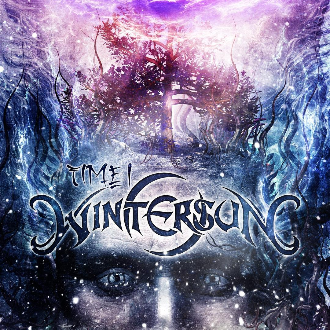 Album borító: Sötét erdő, kék és lila tónusok. 'Wintersun' és 'Time I' felirat.