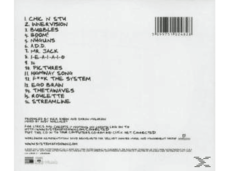 Thumbnail - System Of A Down - STEAL THIS ALBUM! (CD)