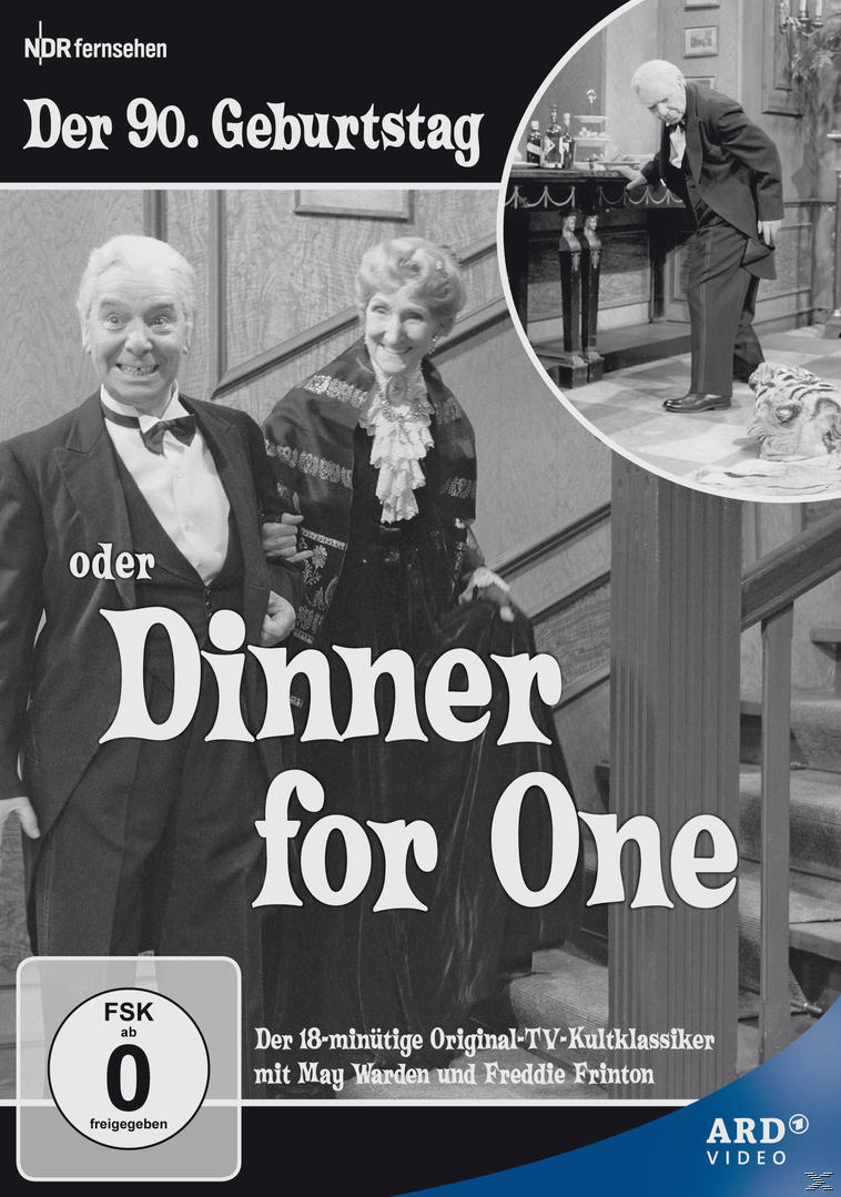 Schwarz-Weiß-Filmcover, drei Personen, zwei im Vordergrund, eine im Hintergrund, Treppe.