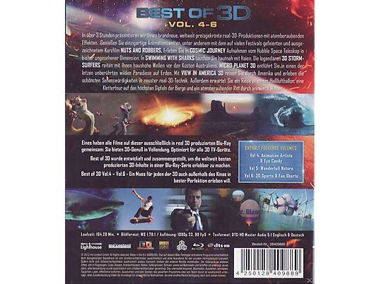 Best of 3D Vol. 4-6 [Blu-ray 3D]