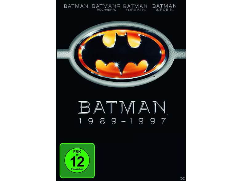 Batman 1-4 DVD (FSK: 12)