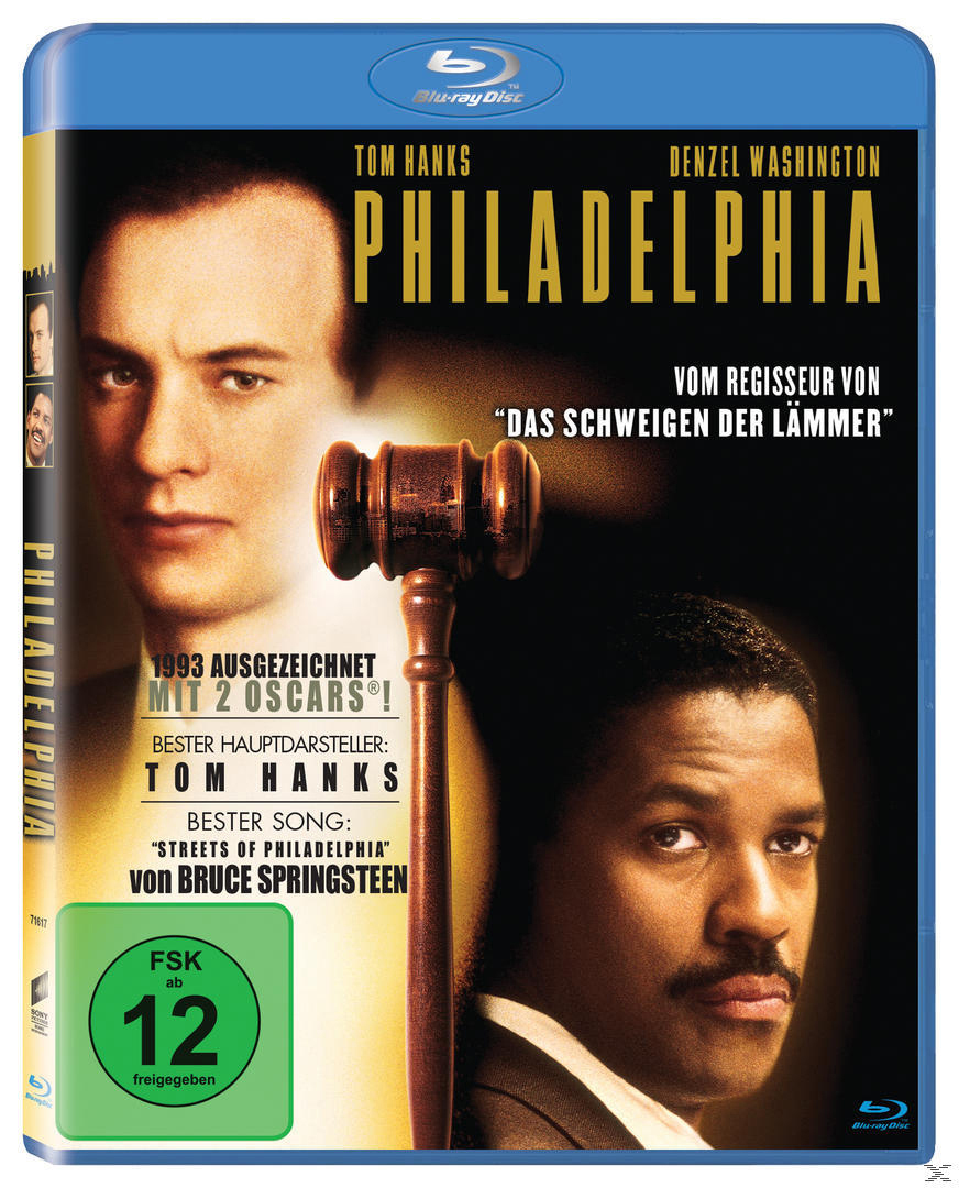 Filmposter, Tom Hanks und Denzel Washington, ein Hammer in der Mitte, Titel auf Deutsch.