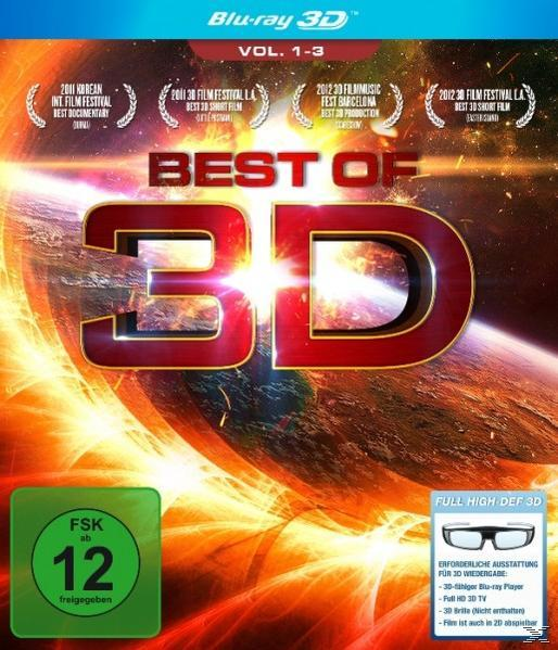 Best of 3D 1-3 3D Vol. - Blu-ray