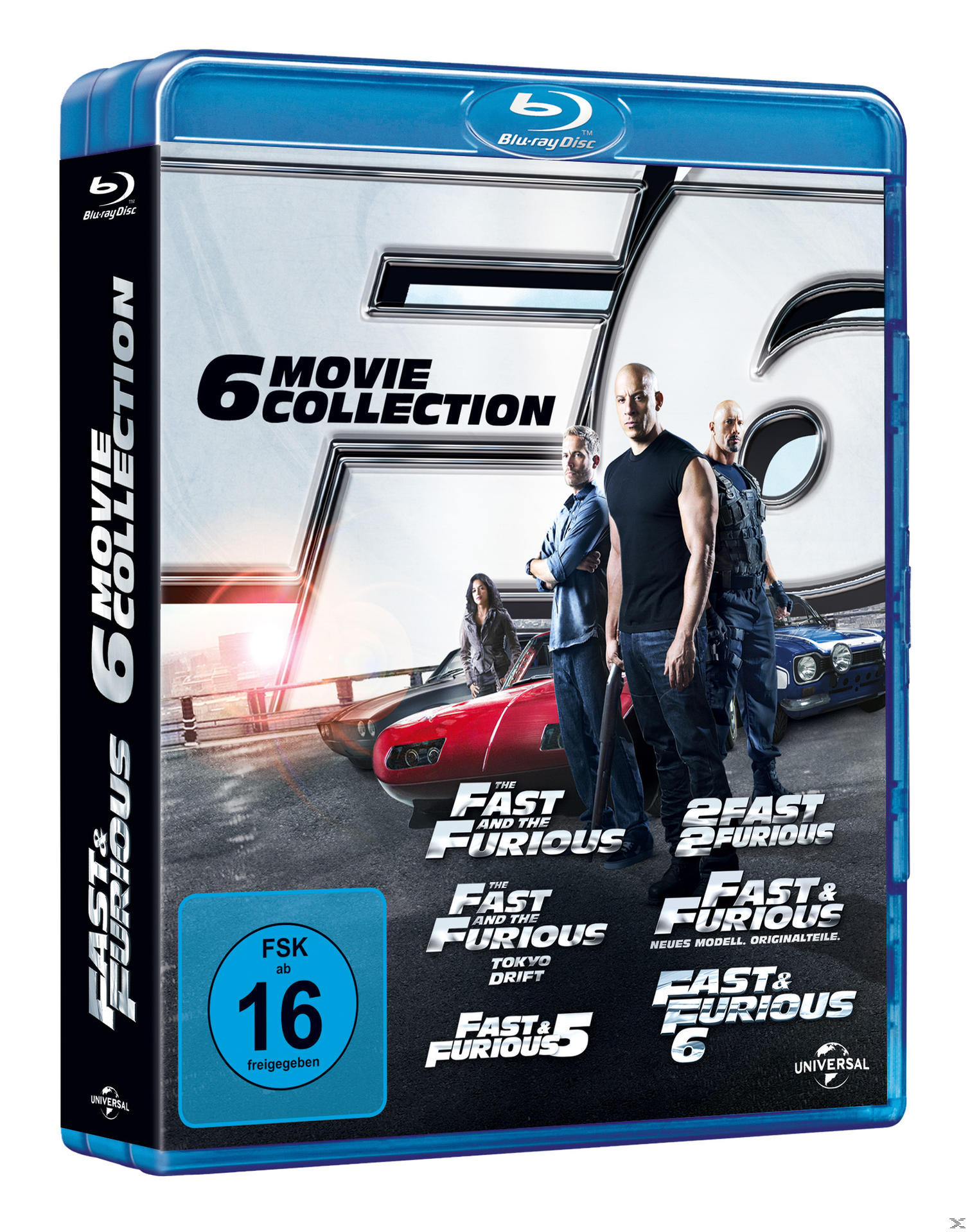 Fast & Furious - Box 6 (Movie Collection)