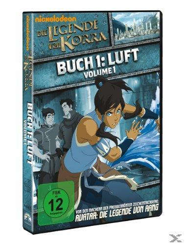 Die Legende von Korra - Buch 1: Luft, Vol. 1 DVD