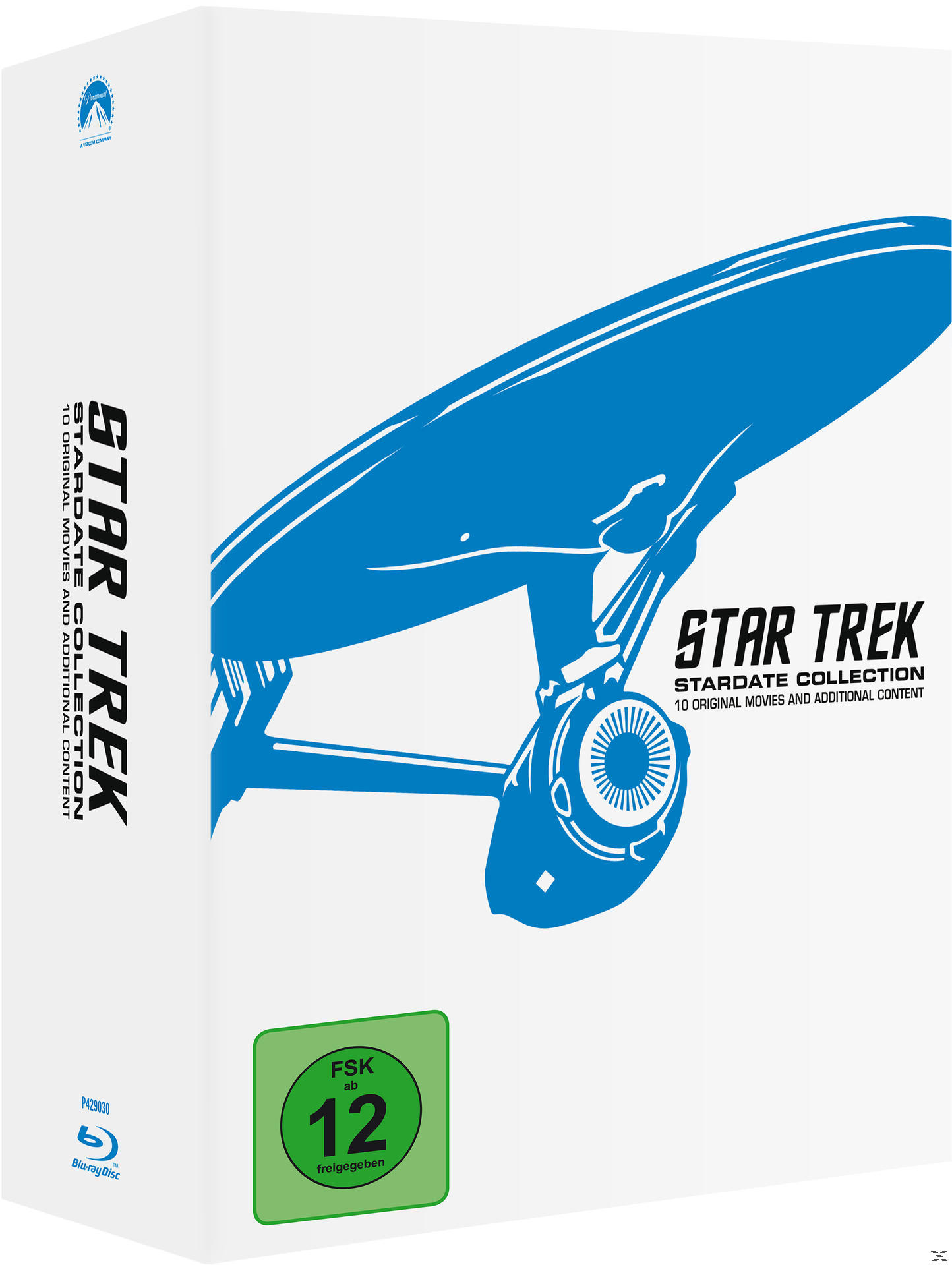 Star Trek 1 - 10: Remastered Bluray Box