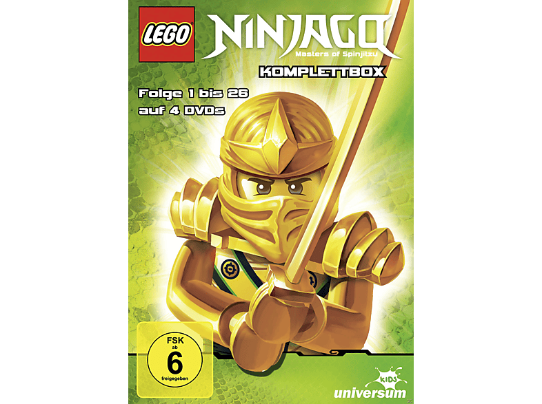 Lego Ninjago Komplettbox | Folge 1-26 DVD online kaufen | MediaMarkt