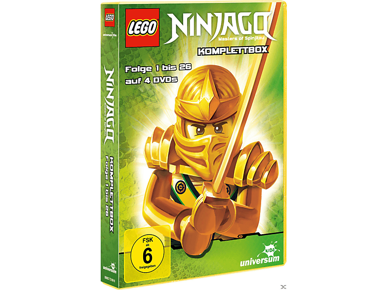Thumbnail - Lego Ninjago Komplettbox - Folge 1-26 DVD