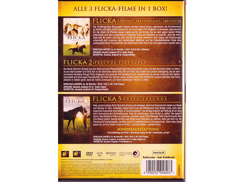 Thumbnail - Flicka 1-3 DVD