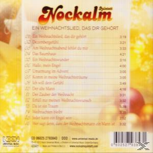Albumcover. Beige mit Titelliste und Details. Rote und gelbe Hintergrunddekorationen.