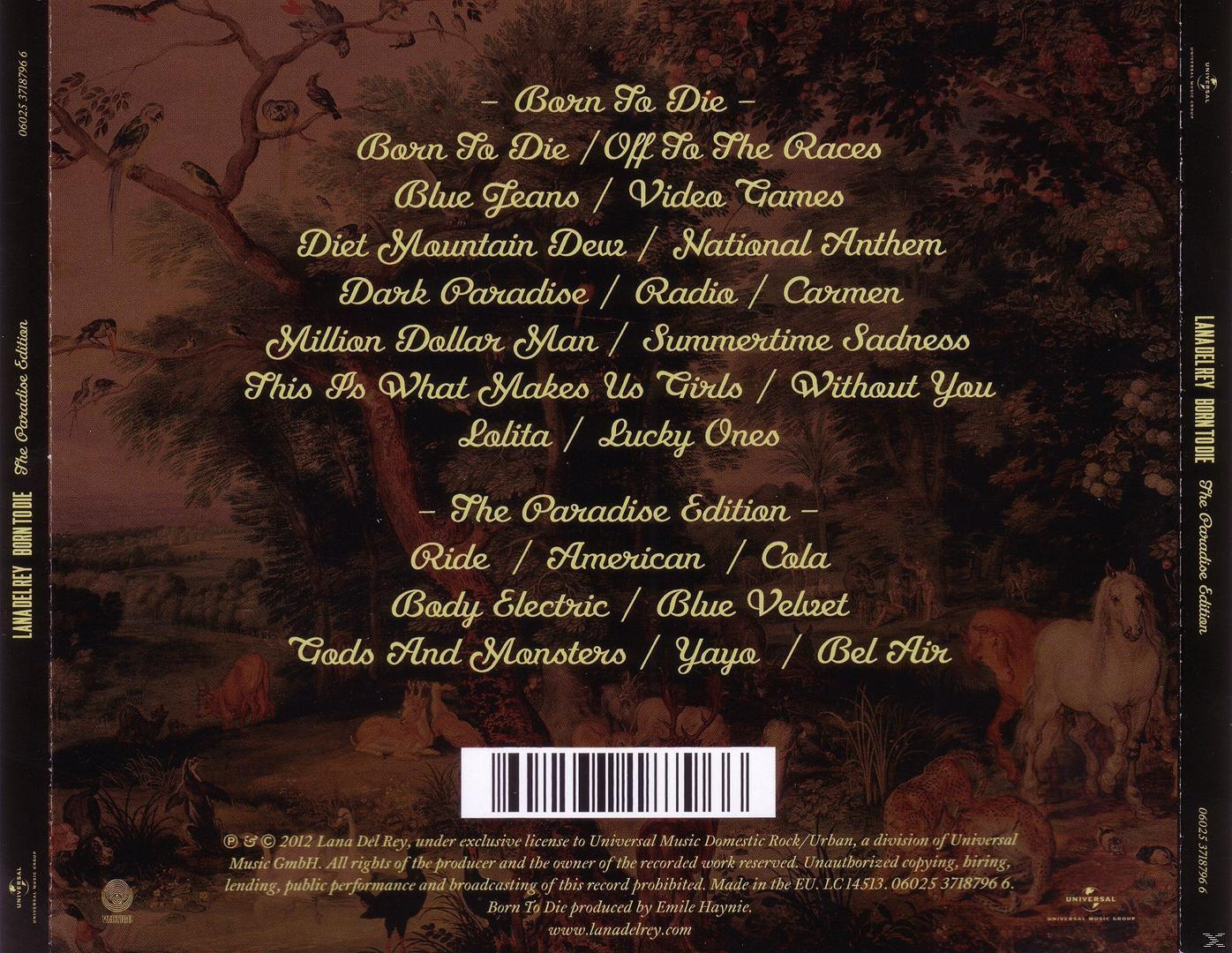 Albumcover. Songliste auf einem Hintergrund mit einer Waldszene und einem Einhorn. Text unten.