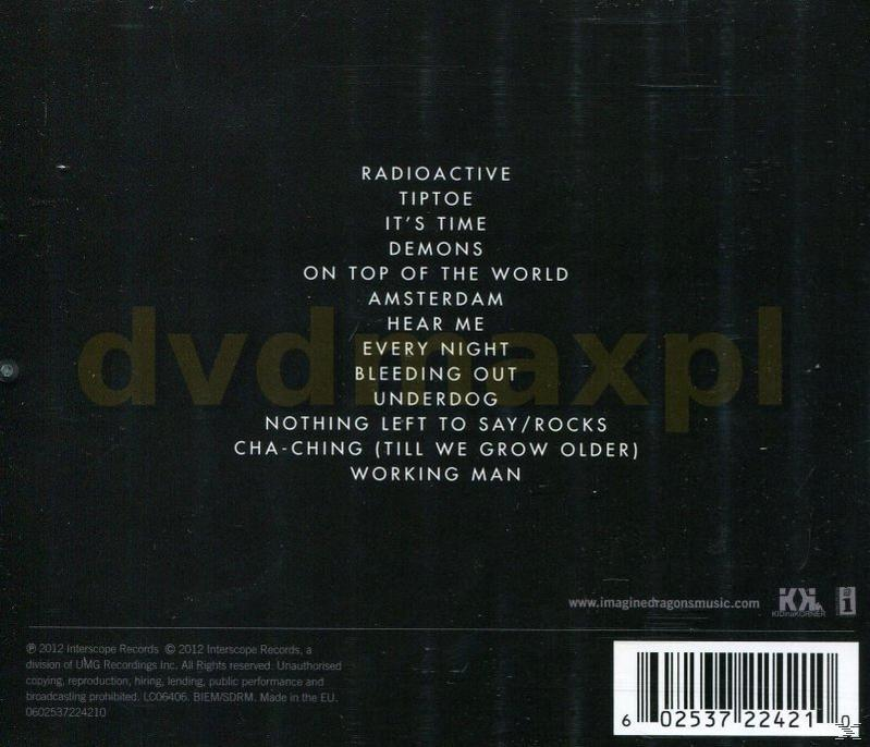Pochette d'album avec une liste de chansons et un code-barres.