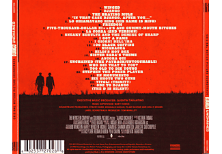 VARIOUS - DJANGO UNCHAINED  - (CD)
