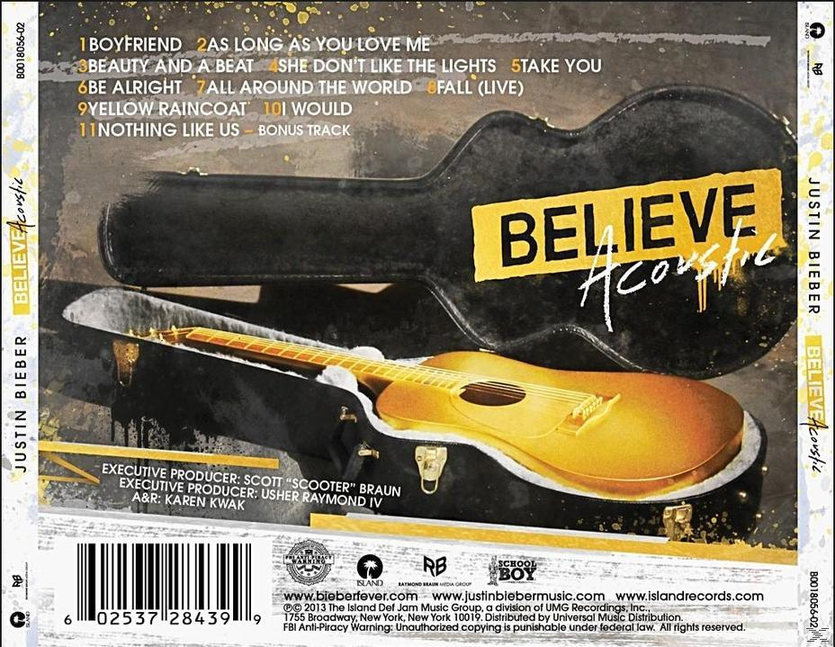 Justin Bieber - Believe Acoustic  - (CD)