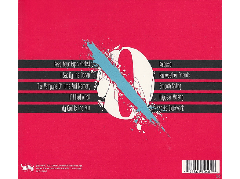 Thumbnail - Queens Of The Stone Age - LIKE CLOCKWORK (CD)