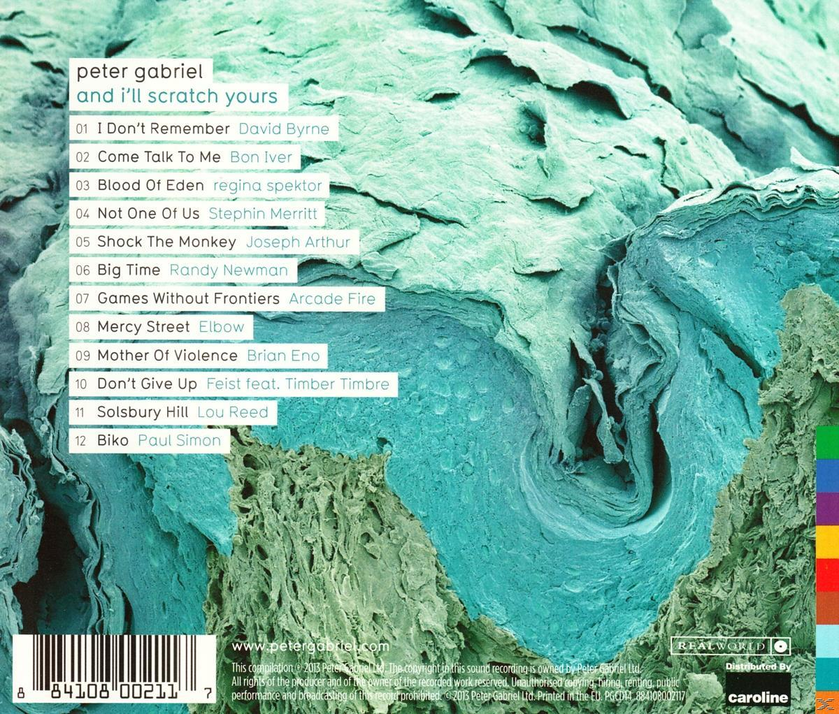 CD-Cover mit strukturiertem türkisfarbenem Hintergrund und Songnamen.