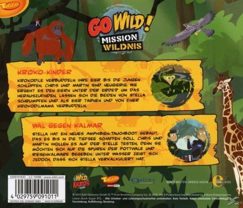 Go Wild!-Mission Wildnis - 01: Kroko-Kinder  - (CD)