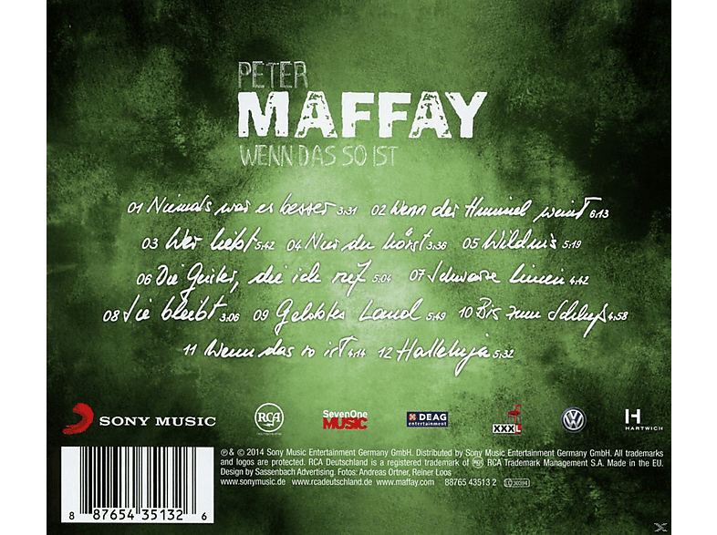 Thumbnail - Peter Maffay - Wenn das so ist (CD)