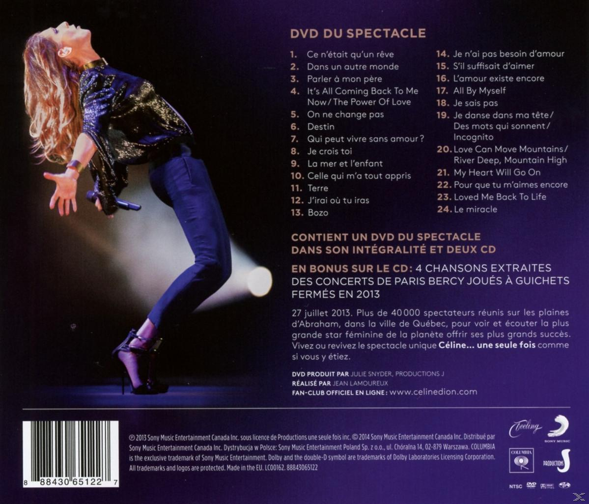 Céline Dion - Video) + 2013 DVD - (CD Fois/Live Seule Céline...Une