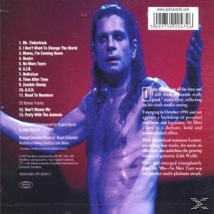 Albumcover mit einem Mann ohne Hemd und einer Liste von Songtiteln und Albumdetails.