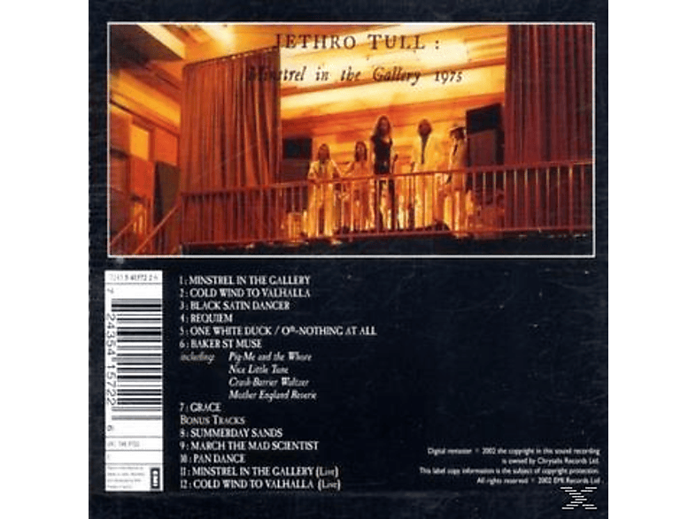 Thumbnail - Jethro Tull - Minstrel In The Gallery Remastered (CD)
