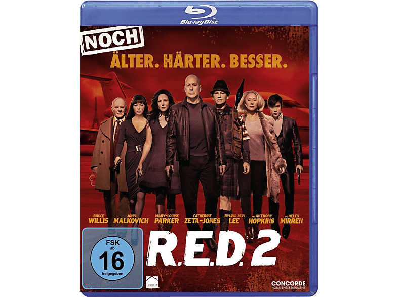 R.E.D. 2 - Noch älter. Härter. Besser Blu-ray