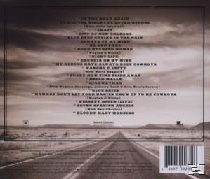 CD-Rückseite mit einer Straße. Songtitel links. Hintergrund: eine Straße, bewölkter Himmel.
