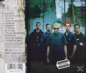 Albumcover von Linkin Park mit Bandmitgliedern. Der Hintergrund ist eine Stadtstraße.