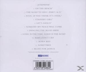 Rückseite einer CD-Hülle mit Titeln und Barcode.