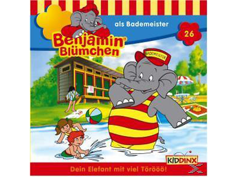 Thumbnail - Benjamin Blümchen - Folge 026:...als Bademeister (CD)