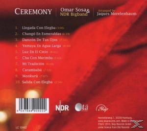 Omar / Ndr Big Band Sosa - Ceremony (Arranged By Jaques Morelenbaum)  - (CD)