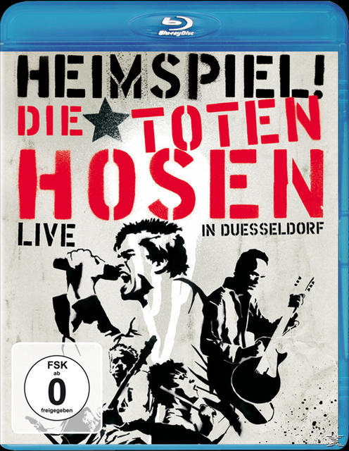DVD-Cover eines Live-Konzerts. Band auf der Bühne, Publikum sichtbar. Text: Die Toten Hosen, Live.